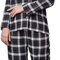 Checkered Flannel Night Suit-picture-2