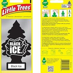 Little Trees Black Ice Hanging Car Air Freshener-image-21