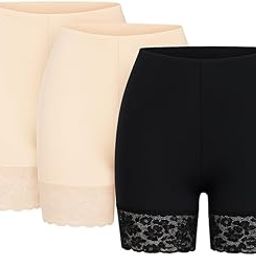 Lady Rest Women Panty Thigh Combo (2 Skin + 1 Black) – Size:Large (L)-image-54