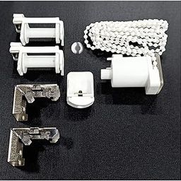 Vyonald Trading Roman Blind Component Includes Brackets, Control Unit with Beaded Chain & Stopper (Chain Size 2.4 Meters)-10