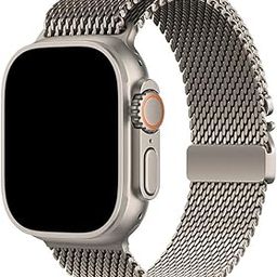 DailyObjects Milanese 2.0 Watch Strap Compatible with Apple Watch Series 9/8/7 (45mm) | Series SE2/6/SE/5/4 (44mm) | Series10 46mm | Ultra/Ultra 2 -Watch Not Included-image-65