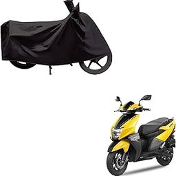 Kozdiko Dust & Waterproof Bike Body Cover with Mirror Pockets for TVS NTORQ 125-10