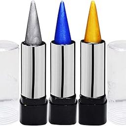 Adbeni Gold, Silver, Blue Kajal Stick, 4.5g | For Trendy Eye Makeup, Long- Lasting, Smudge-Proof & Fade Proof For Adults, Cruelty Free, Pack Of 3-image-16