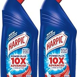 Harpic Disinfectant Toilet Cleaner Liquid, Original - 1 L (Pack of 2) | India's # 1 Toilet Cleaner-image-46