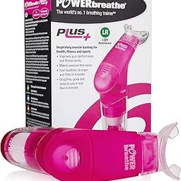 POWERbreathe Plus Pink Wellness Light Resistance Breathing Muscle Trainer LSI-Plus1-image-82