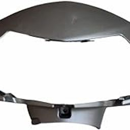 RRI Activa 3g Headlight Visor | Compatible with Feb 2015 to Jan 2017 model | Universal fit | High Quality | Unbreakable ABS Material (Geny Grey Metallic)-21
