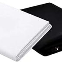 Pri & Su CottLinns Cotton Blend Shirt & Trouser Fabric Solid, Self Design (White -Black)-23