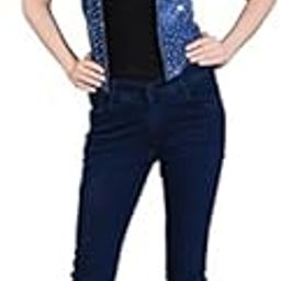 Designer Half Sleev Denim Blazers For Women-picture-34