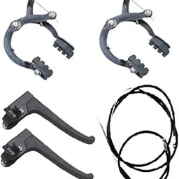 Shrenik Kids Cycle Brake Caliper Complete Set Clutch/Lever Wire/Cable Pad/Brake-Shoes Bicycle Size 14T 16T 20T Kids Accessories-image-3