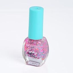 Whimsy Beauty Nail Polish for girls | Peel Off, Non Toxic, Water Based Safe nail polish for kids | Funky Confetti nail paint for girls | Play Safe with Chemical Free Nails for Daughters-picture-22