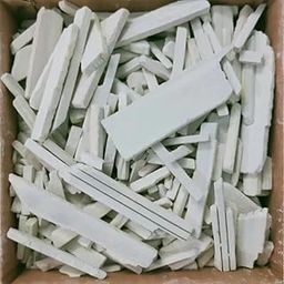Brighty 1 Kg natural earthy slate pencil crumbs tukda crunchy soft chalk Billiards Solid chalk| 1kg Slate Grooves Crunchy Soft Natural Earthy Pure Grooves Billiards Solid Chalk-image-18