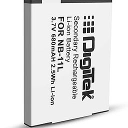 DIGITEK® NB-11L Lithium-ion Rechargeable Battery for DSLR Camera, Compatibility - IXUS 125HS, 240HS, Powershot A1200, A2200, A2300, A2400, A3200, A3300 is, A3400 is (NB-11L)-picture-24