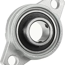 Techtonics 15mm Inner Diameter Zinc Alloy Pillow Block Flange Bearing KFL002-image-34