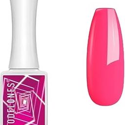 Modelones Neon Gel Nail Polish From BELLE GAGA Hot Bright Nail Polish Pink LED Gel Nail Popular Nail Art DIY Manicure Gifts DIY Salon-image-83