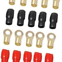 CALANDIS™ 2x5 Pairs 4 AWG Car Audio Power Ground Wire Ring Terminal Connector Brass | Other Parts | Car & Truck Parts | Parts & Accessories-image-31