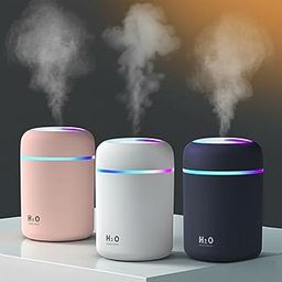 NAPPWE Ultrasonic Cool Mist Humidifier & Aroma Essential Oil Diffuser - Quiet Mini Air Purifier for Home, Bedroom, Office & Car - Smart Room Moisture, Fragrance & Relaxation (Multicolor)-image-25