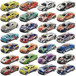 ADKD Mini Metal Free Wheel Die Cast Car for Kids Pack of 4- (Colours & Designs May Vary) |-image-96