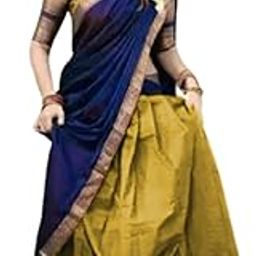 New Traditional South indian Half Saree fow Women-image-22