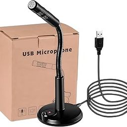 Cables Kart Noise Cancelling USB Microphone for Windows and Mac, Professional PC Microphone Computer, Laptop, Desktop, Plug and Play Mic-30