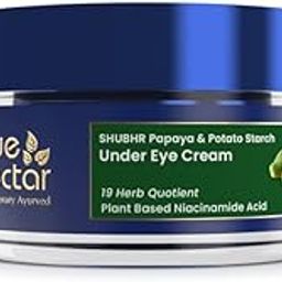 Shubhr Under Eye Cream for Dark Circles with Papaya, Potato Starch & Niacinamide | Best Under Eye Cream for Women | Eye Cream for Dark Circles & Wrinkles (18 Herbs,15g)-11