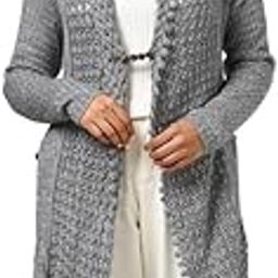 Womens Acrylic Woven Design Shrug-47