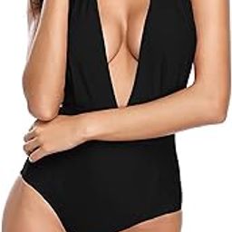 Women's Cotton 4-Way Lycra Backless Swimsuit-image-70