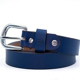 Women Blue Leather Belt-image-50