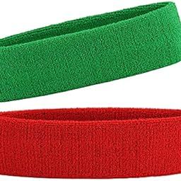 R-LON Workout Headband for Women & Men - Moisture Wicking & Non-Slip Exercise Hairband or Sports Sweatband -Ideal for All Sports Like Tennis, TT, Badminton, Running and Yoga (2 PC) A24-image-78