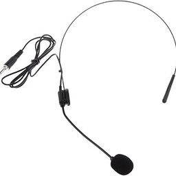Professional Wired Unidirectional Condenser Black Microphone Headset Electret Headworn Mic-picture-23