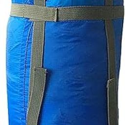 MERISHOPP Compression Stuff Sack Outdoor Camping Sleeping Bag Storage Bags Sky Blue| Tent Accessories | Tent Pegs | Tent Rope Set-image-1