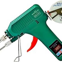 amiciTools 220VAC Electric Soldering Iron, 80W Auto-Feeder Welding Tool with Adjustable Temperature | Solder Wire | Solder Feeder-13