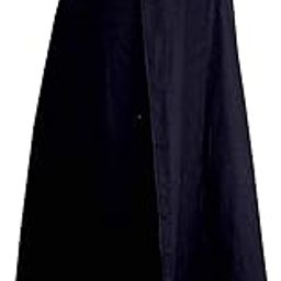 Women's Cotton Solid Coat (Petticoats - 01_Black_40)-image-61