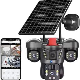 Maizic Trion 4G Solar Triple Lens 5MP Outdoor CCTV Camera | 3-Screen View | Manual Side Rotation | Auto Tracking | Human Detection | Color Night Vision | Two-Way Audio | Multi-User Access-19