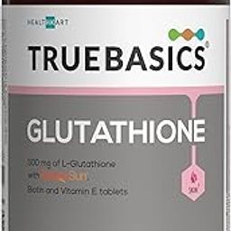 TrueBasics Glutathione (30 Tablets) | With Nutroxsun, Biotin & Vitamin E | For Healthy & Youthful Skin-image-1