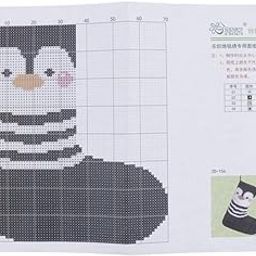 MERISHOPP Creative Latch Hook Kits Christmas Sock Design Rug Carpet Making Penguin Crafts | Needlecrafts & Yarn | Rug Making | Latch Hooking | Latch Hooking Kits-image-22