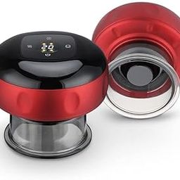 KN Enterprise Massage House Electric Smart Cupping Device,Electric Vacuum Red Light Cupping Cups Therapy Massage Kit, Helps To Reduce Muscle Pain, Swelling and Inflammation-picture-13
