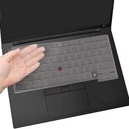 OJOS Keyboard Cover for 2025 2024 Lenovo ThinkPad X1 Carbon Gen 13/ Gen 12 Laptop, Ultra Thin Lenovo ThinkPad X1 Gen 9 14 inch Keyboard Skin, Clear Silicon-13