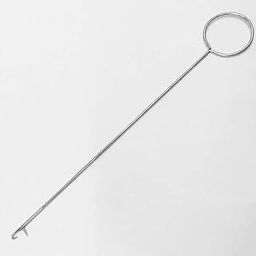 Sewing Loop Turner Hook 10.5 Inch (26.5cm) with Latch | Durable Steel Tool for Turning Fabric Tubes, Straps, Belts, Bias Tapes, and Loops | DIY Sewing Craft Tool for Tailors & Hobbyists-image-26