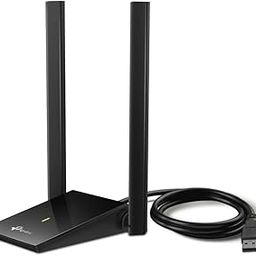 TP-Link USB WiFi Adapter for Pc(Archer T4U Plus)- Ac1300Mbps Dual Band Wireless Network Adapter for Desktop with 2.4Ghz/5Ghz High Gain 5Dbi Antennas,Supports Windows 10/8.1/8/7,Mac Os,Black-22