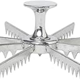 Harold Import 4" W x 8" L Silver Stainless Steel Pie Cutter - Case Of: 1-15