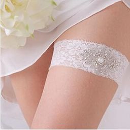 ™ Charming Crystal Elastic Rhinestone Lace Bridal Wedding Prom Garter | Garters | Bridal Accessories | Wedding & Formal Occasion-image-91