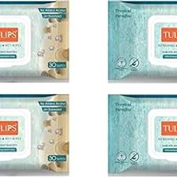 TULIP.P REFRESHING WET WIPES (PACK OF 4, Tropical Paradise)-image-26