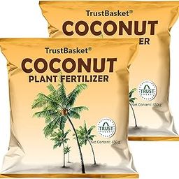 TrustBasket Coconut Plant Fertilizer (450 gm) - Set of 2 | Essential Organic Fertilizer for The Overall Growth of Coconut Trees | Combination of Macro & Micronutrients-49