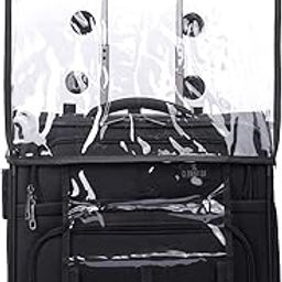 Waterproof Dust Proof Transparent Suitcase Luggage Trolley Bag Protective Cover with Zipper Suitable for 17 inch Suitcase Trolley and overnighter-39