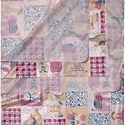 Baby Plastic Sheet | Baby Bed Protector | 0-18 Months | 90 x 135 cm (Pink Zoo)-picture-20