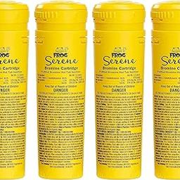 4 FROG Serene Bromine Replacement Cartridges for Hot Tubs for use only with FROG Serene in-Line and Floating Sanitizing Systems, Quick and Easy Sanitizer-picture-22