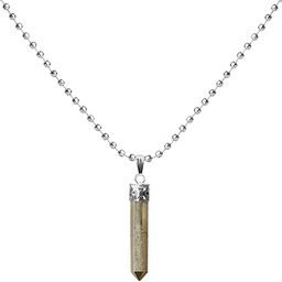 Natural Crystal Pencil Stone Pendant for Women and Men Stones Pencil Shape Pendant Reiki Healing and Crystal Healing Jewellery Gift for Girlfriend and Boyfriend-image-61