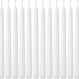 LTYNE Long White Taper Candles | Dripless Candlesticks |10-Inch Tall | 8 Hour Clean Long Burning | Set of 10 |Party and Special Occasions (Pack of 16)-image-28