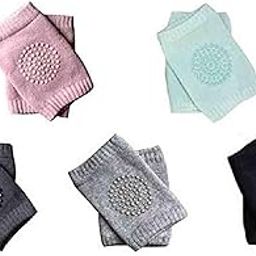 Heeva Creation Baby Knee and Elbow pad Knee Pads for Crawling Babies, Anti Slip Elbow & Knee Guard for Toddler.Pack Of 1 Pair (Colour-Multi Color).-14