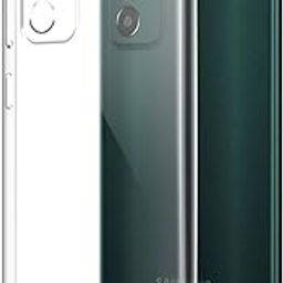 COVERBLACK Rubber Silicone Back Cover for Samsung Galaxy M13 4G - Transparent-image-88